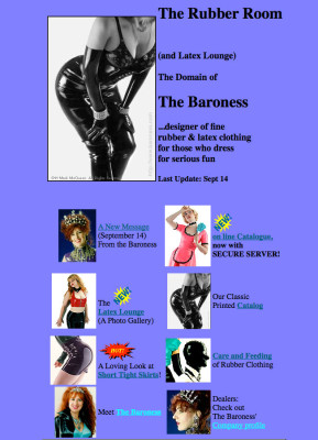 Early Baroness.com screenshot